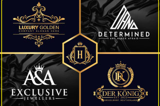 design outstanding modern jewelry and ornament logo