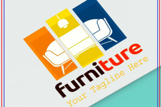 do professional expertise decoration and furniture logo
