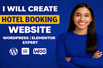 create a hotel booking website with online reservation in wordpress