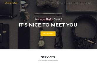 django frontend and backend professional scalable website