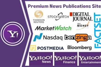 do yahoo news, yahoo finance, bloomberg, business insider, and benzinga