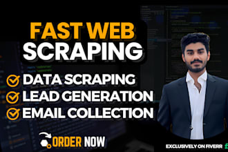 do web scraper data scraping data mining lead finder and data extraction