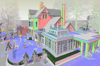 convert point cloud to 3d bim model, scan to bim, matterport