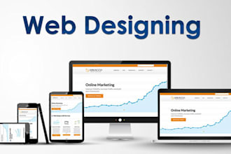 be your front end developer css, html, javascript
