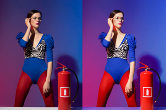 do photo editing and retouching fashion, and lookbook photos