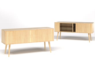 build 3d furniture and realistic renderings
