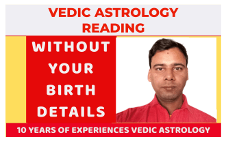 vedic astrology or numerology reading without your details