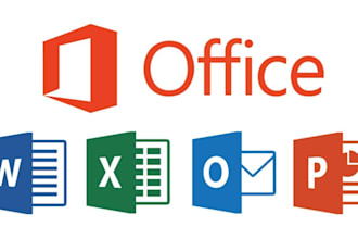 do microsoft office word, excel and powerpoint projects