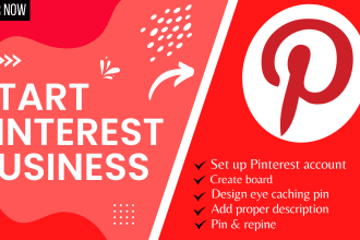 set up and manage your pinterest business account with SEO