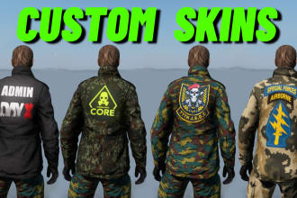 make custom clothing for your dayz server