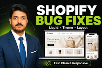 fix shopify bugs, liquid errors, and theme issues
