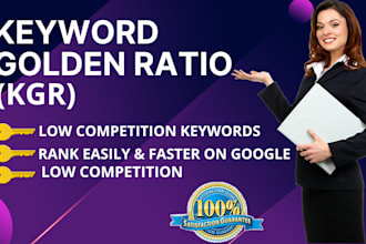 do kgr keyword research that actually work fast