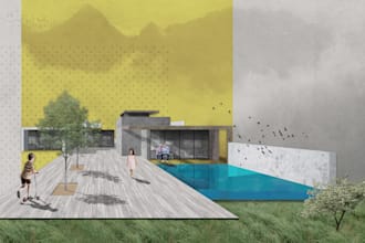 do a conceptual collage for your architecture project