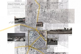 do a map illustration for your architecture project