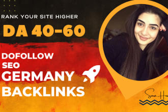 provide SEO dofollow german guest post backlinks on high authority sites