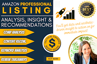 provide amazon listing recommendations guaranteed to increase sales