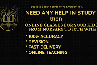 help your kids in online teaching