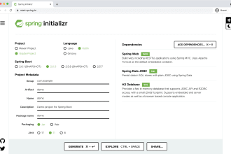 do any java projects in spring framework