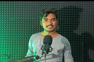 give voice over in telugu