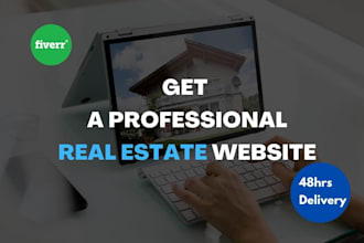 design real estate website, realtor website, wordpress website