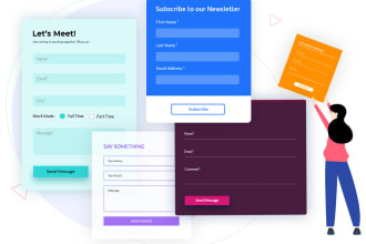 create wordpress contact forms payment forms donation forms