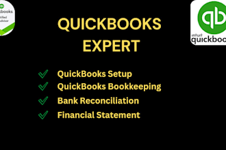 do bookkeeping and bank reconciliation using quickbooks