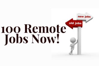 search and apply 100 remote jobs for you