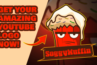 design gaming logo and banner for youtube and twitch