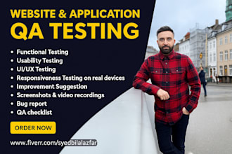 test your website and mobile app for bug free performance