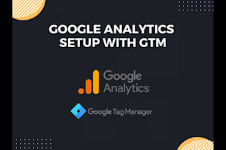 set up google analytics and tag manager