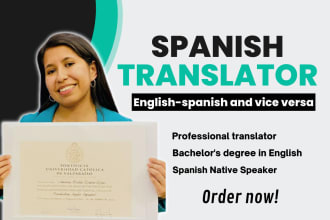 translate english to spanish