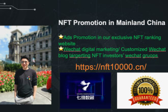 promote your nft project in chinese community