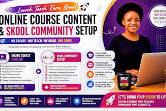 setup skool community create skool online course content and skool course upload