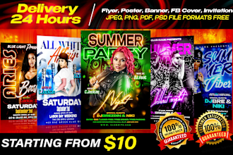 design an outstanding flyer within 4 hours for you