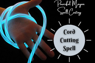 cast a strong cord cutting spell to release energy ties