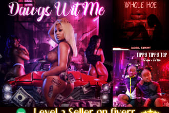 design mixtape covers, album covers, ep covers, and cartoons