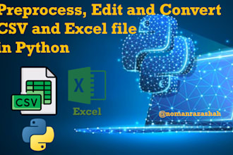 create a script to automate CSV file processing in python