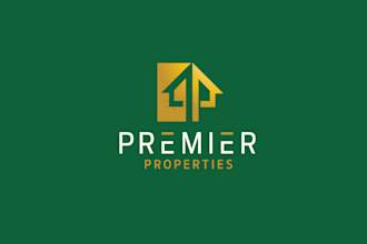 make an outstanding real estate, property, realtor logo with branding