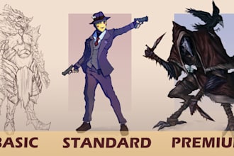 draw your ocs and dnd characters