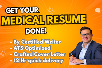 write medical resume, healthcare resume, nursing resume, ats resume