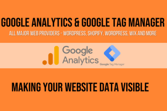 set up google analytics 4 and tag manager for your site