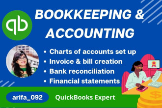 quickbooks clean up set up bookkeeping and reconciliation in quickbooks online