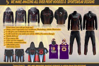 do design sublimation hoodie sweatshirt track sport clothing