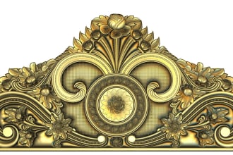 give 125 pcs 3d wood carving cots design