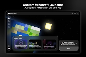 build a custom minecraft launcher for your server