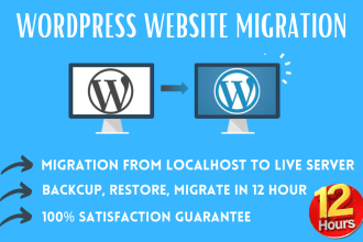 backup, migrate, and transfer your wordpress website