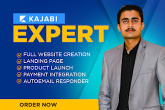 be your kajabi expert for kajabi landing page and kajabi sales funnel