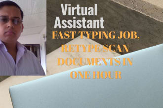 do fast data entry typing copy paste web research