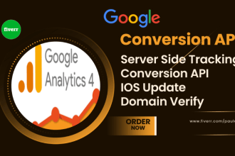 setup facebook conversion API and server side tracking with gtm ios update ga4