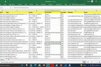 automate web scraping and data mining using python for any website